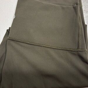 Lululemon Olive Green Leggings, sz 8